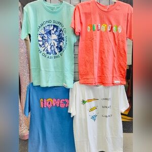 NWT/NWOT SKATER WEAR LOT OF 4 SHIRTS!! SIZES SM/MED